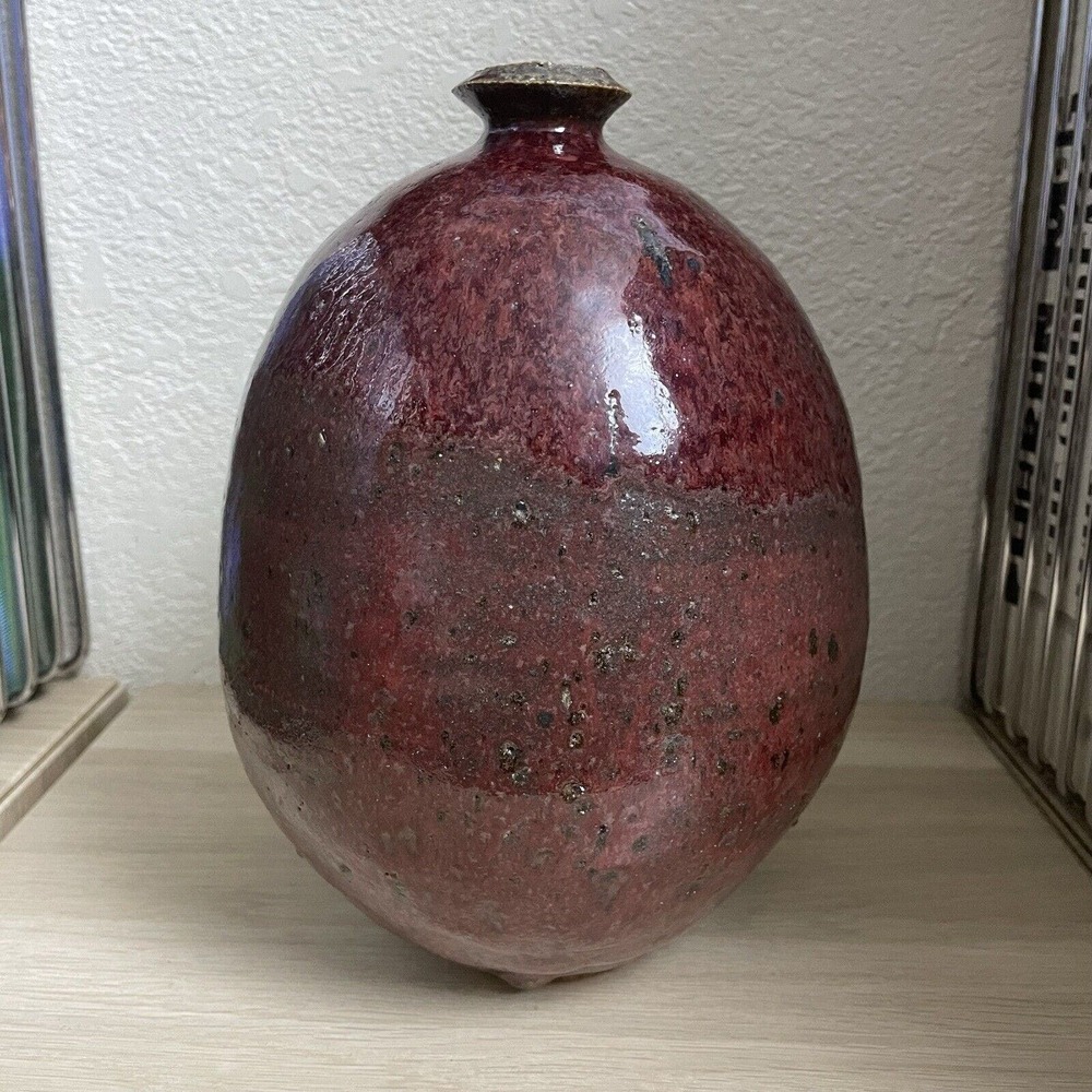 Franz Kriwanek HUGE Silverton Mountain Colorado Vtg MCM Vase